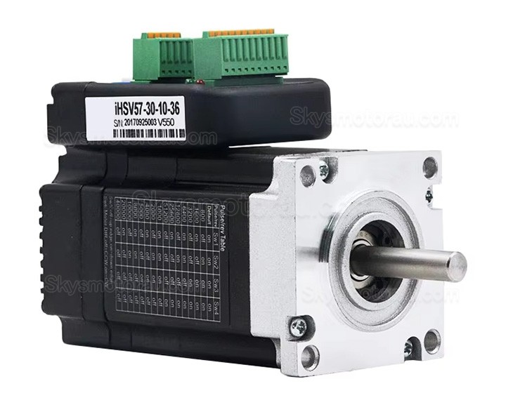 Nema 23 60mm 36V 100W Integrated AC Servo Motor JMC iHSV57-30-10-36 0.29N.m 3.5A 3000RPM